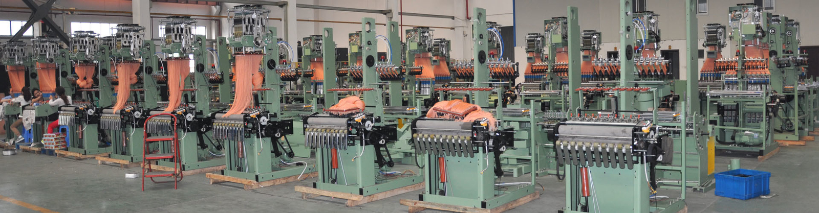 Narrow fabric needle loom parts