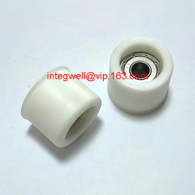 Pulley roller on muetrans device