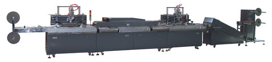 Label Screen printing machine / colors auto-register flat-bed screen printing machine