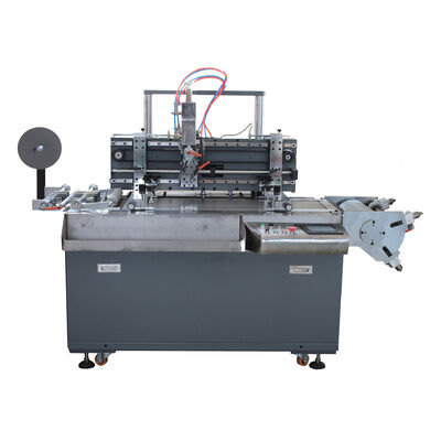 Label Screen printing machine / colors auto-register flat-bed screen printing machine